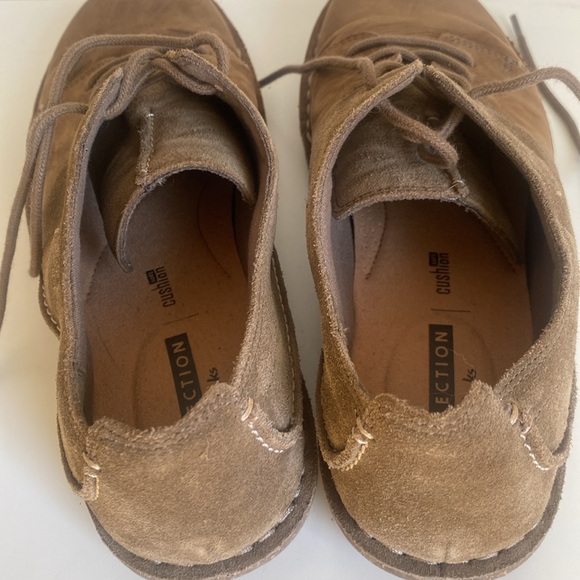 Clarks Leather Lace Up Shoes Size 10M Brown Comfort Walking Tamitha Daisy Oxford - Picture 13 of 15